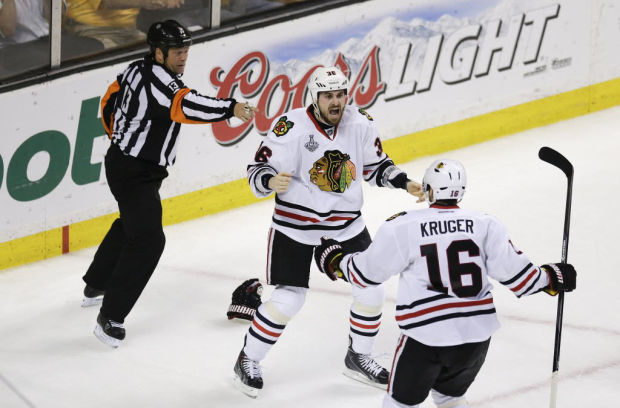 Game 6: Blackhawks 3, Bruins 2: In a blink, Chicago steals Stanley Cup